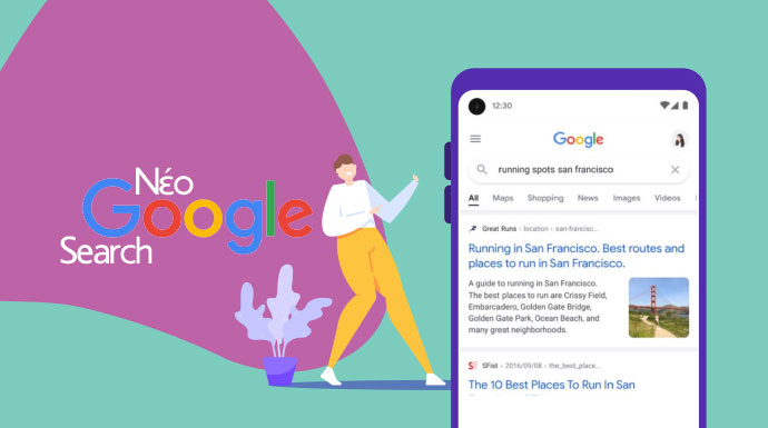google search results