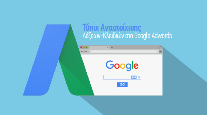 typoi antistoixishs google adwords